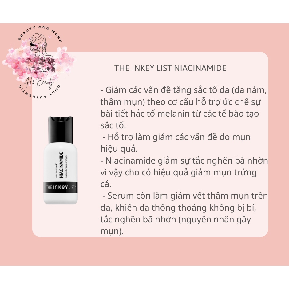 Tinh chất THE INKEY LIST NIACINAMIDE ( Bill US)