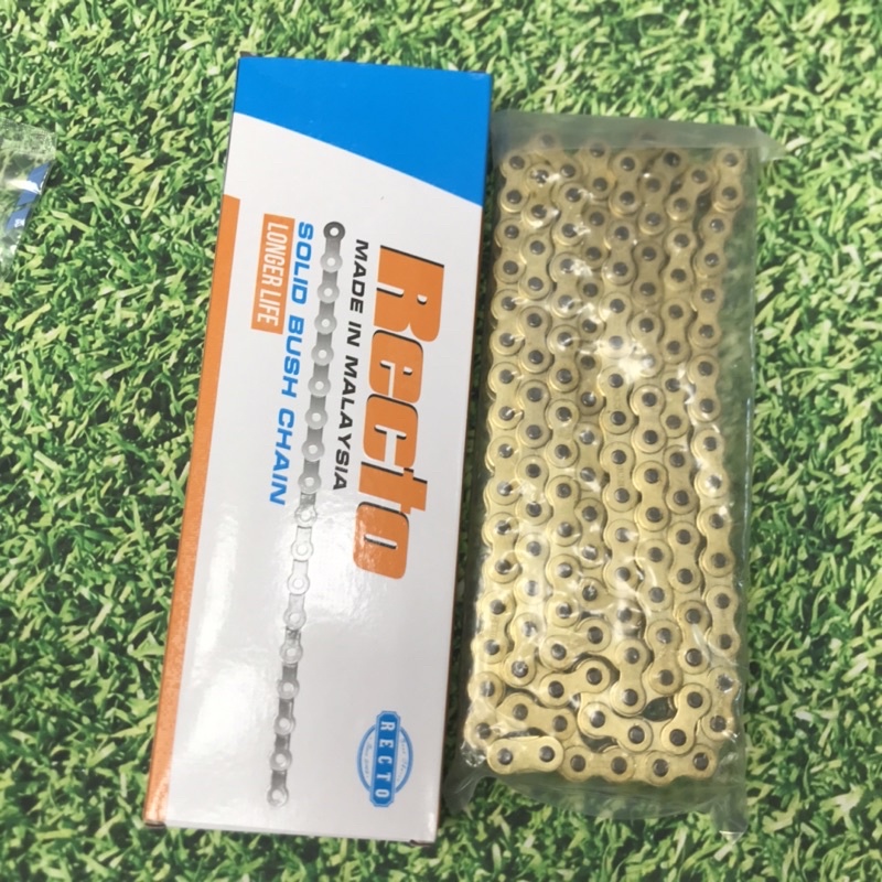 Sên Vàng - Đen Recto 124, 132 Mắt 9ly 10ly  Made in Malaysia Cho Các Xe