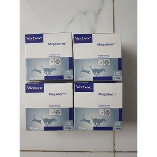 Gel Dinh Dưỡng Virbac Megaderm Giúp Mượt Lông, Da và giảm ngứa cho chó mèo, hộp 28 gói, 1 gói 4ml
