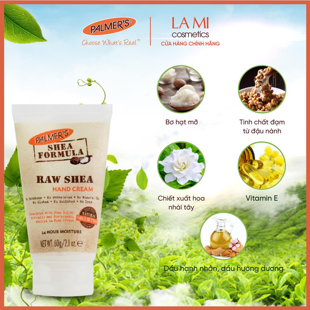 Kem Dưỡng Da Tay Giữ Ẩm Bơ Hạt Mỡ Palmer's 60g | BigBuy360 - bigbuy360.vn