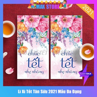 Lì xì Tết 2021 Tân Sửu - Bao Lì xì năm mới nhiều mẫu [GIAO NGẪU NHIÊN]