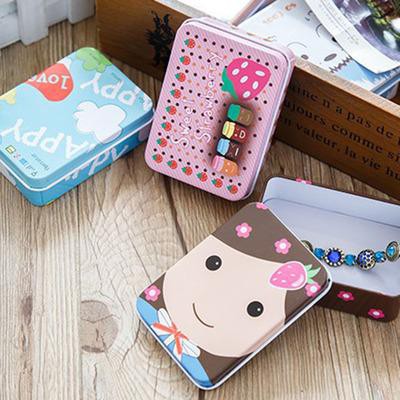 Hộp sắt đựng thuốc màu vẽ đồ dùng cá nhân tiện lợi phụ kiện