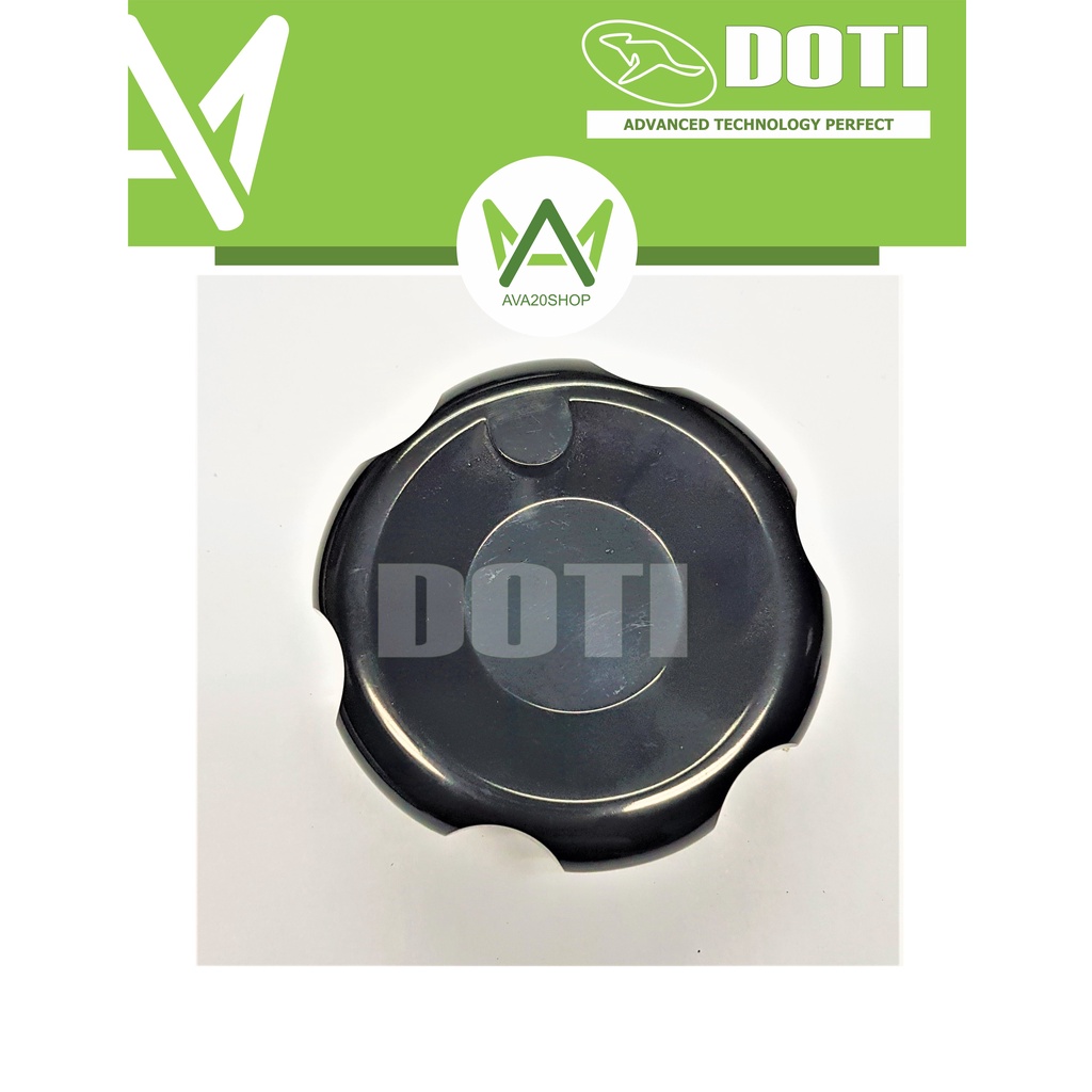 NÚM vặn nhựa DOTI 6 cánh phi 80mm sơmi thau răng 8mm-10mm-12mm