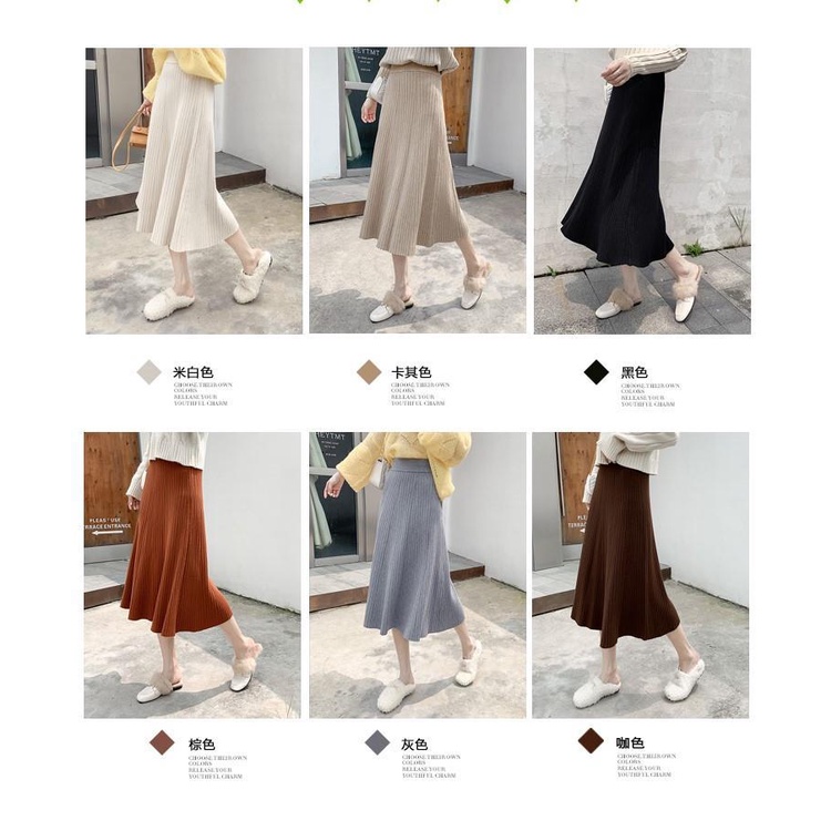 Chân Váy Chữ a Lưng Cao Xếp Ly Màu Đen Thời Trang Thu Đông Mới 2021 Cho Nữ | BigBuy360 - bigbuy360.vn