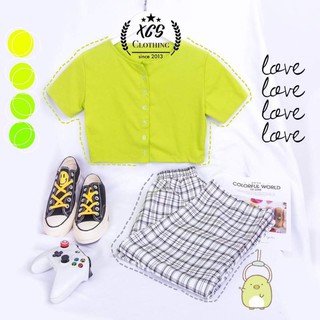 HÀNG SẴN Đồ bộ siêu cute (Áo crop top)