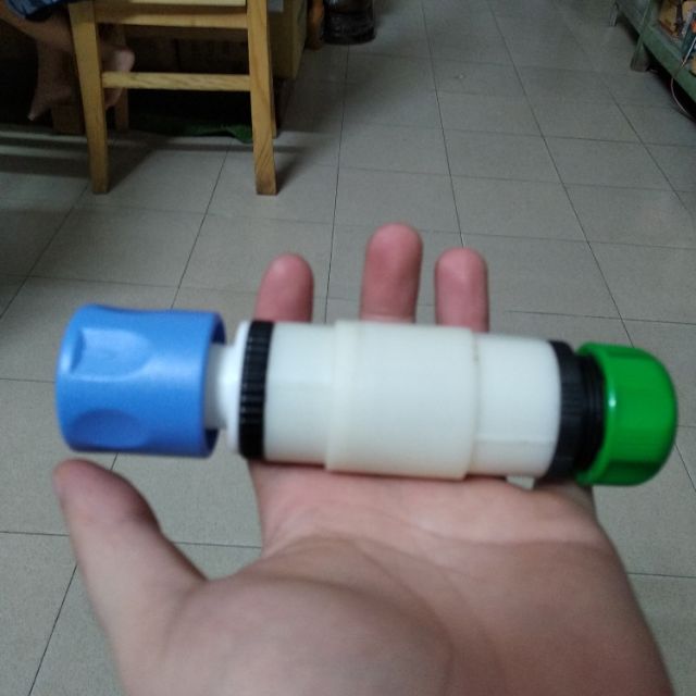 Bộ khớp nối nhanh van 1 chiều, 1 đầu nối dây ống mềm