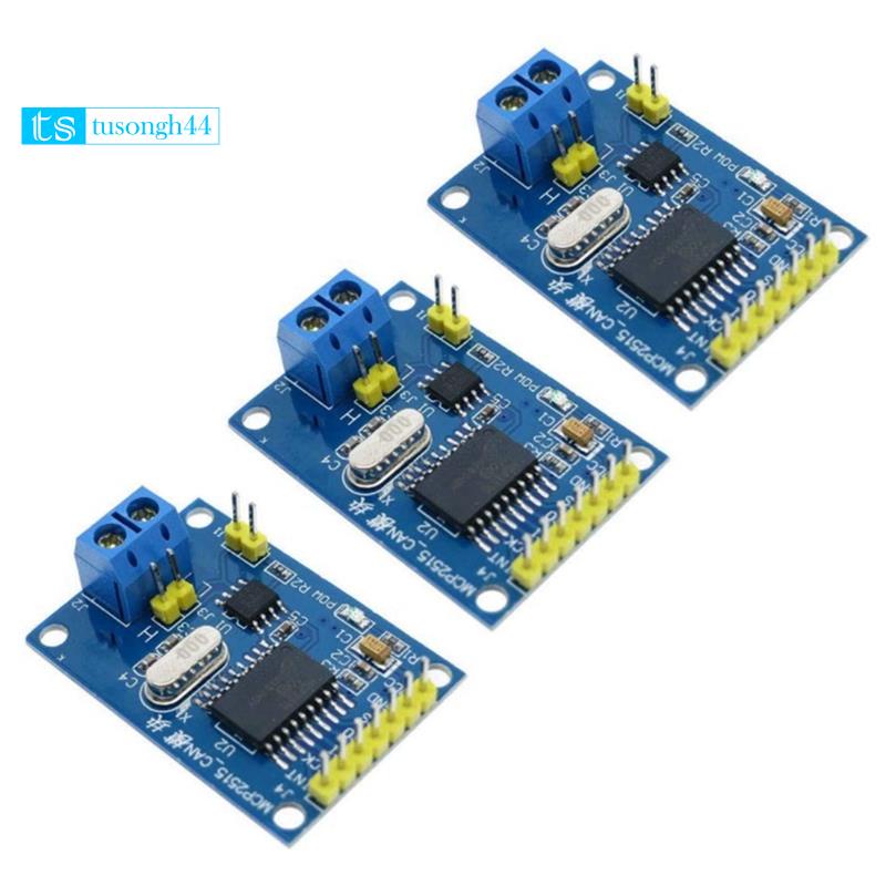 Set 3 bộ nhận tín hiệu MCP2515 CAN Bus Ule TJA1050 SPI cho Arduino51
