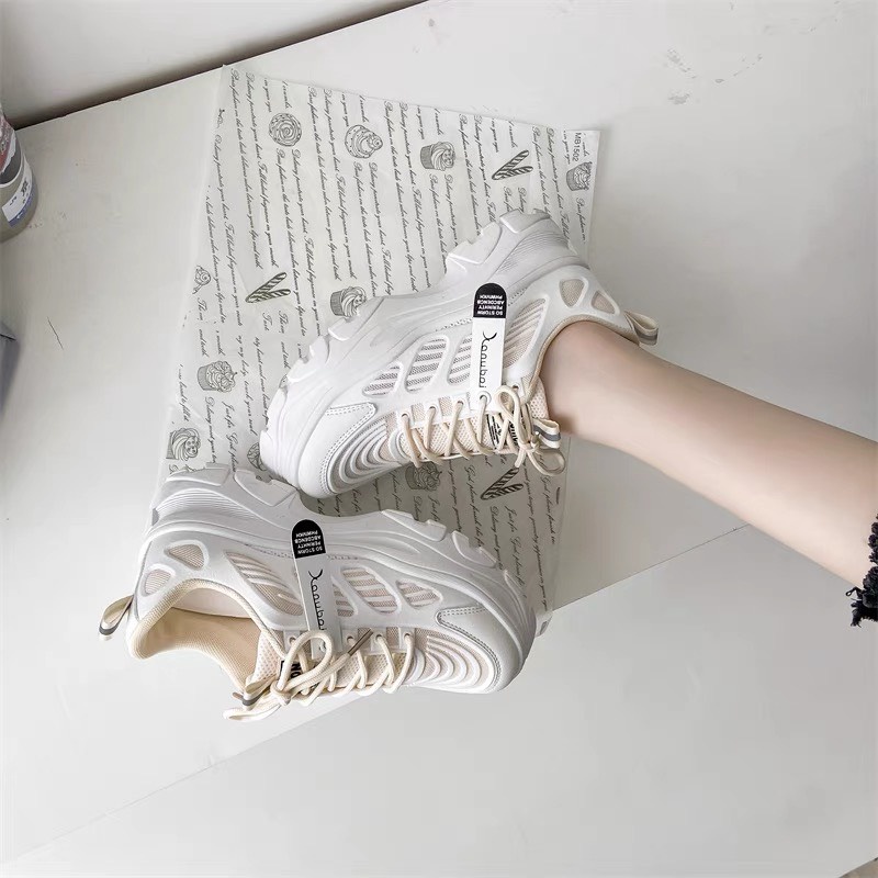 Giày thể thao nữ độn đế 5cm Xuka