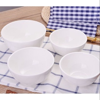 Bát cơm sứ mộc trắng đẹp