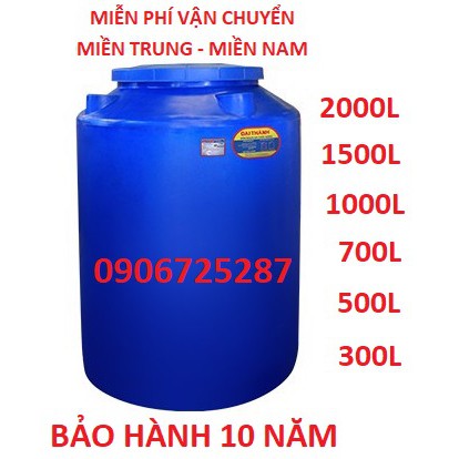 Bồn nhựa đứng đa năng Đại Thành, bảo hành 10 năm