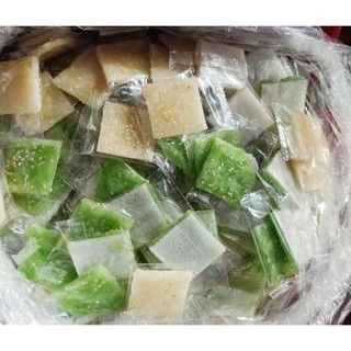 500g-Kẹo dừa non miếng vuông ép bánh tráng