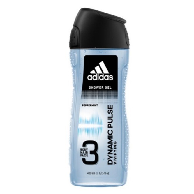 Dầu gội , sữa rửa mặt , sữa tắm Adidas 3 in 1 chai 400ml Gia Phú (4 mùi )