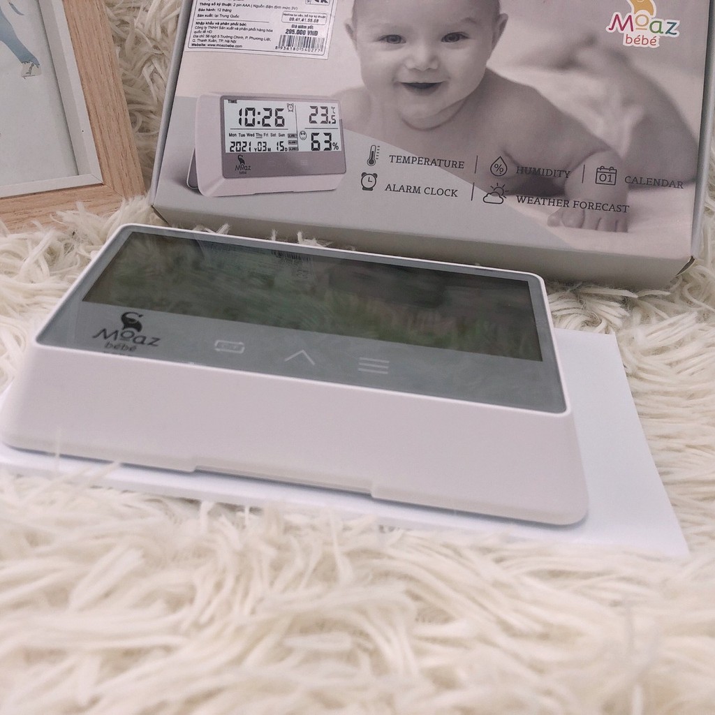 Nhiệt ẩm kế đa năng Moaz Bebe MB027