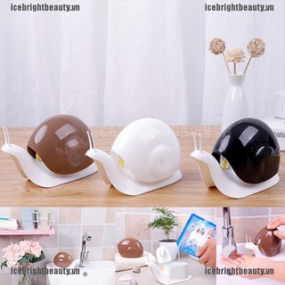 Bình đựng xà phòng dạng lỏng hình ốc sên tiện dụng cho phòng tắm