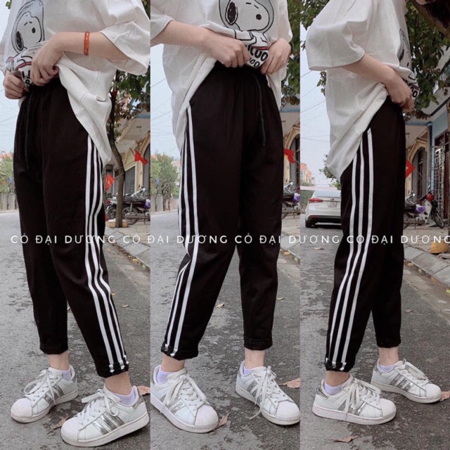 XẢ KHOQUẦN BAGGY UMI SỌC THỂ THAO LOẠI ĐẸP