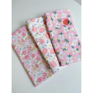 Vỏ gối họa tiết hoa tone hồng faye, lucile, alina 100% cotton