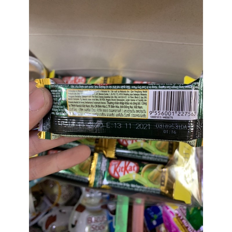 Socola KitKat Vị trà Xanh 17g