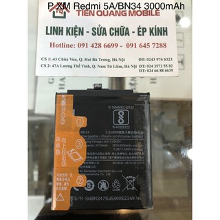 Pin xiaomi redmi 5a/bn34 3000mah