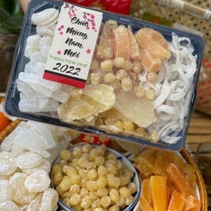Hộp mứt Tết truyền thống 800g