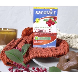 Viên nhai bổ sung Vitamin C Sanota thumbnail