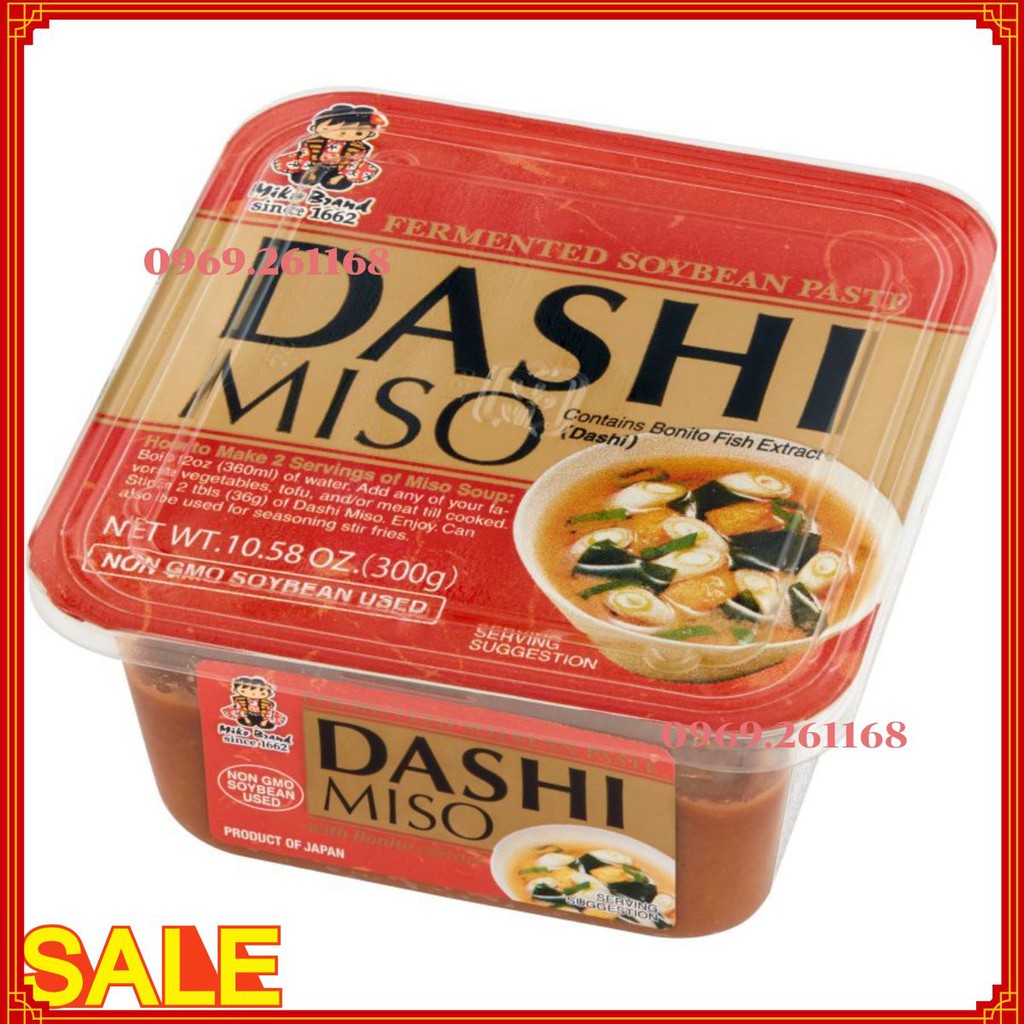 TƯƠNG DASHI MISO Nhật Bản 300g