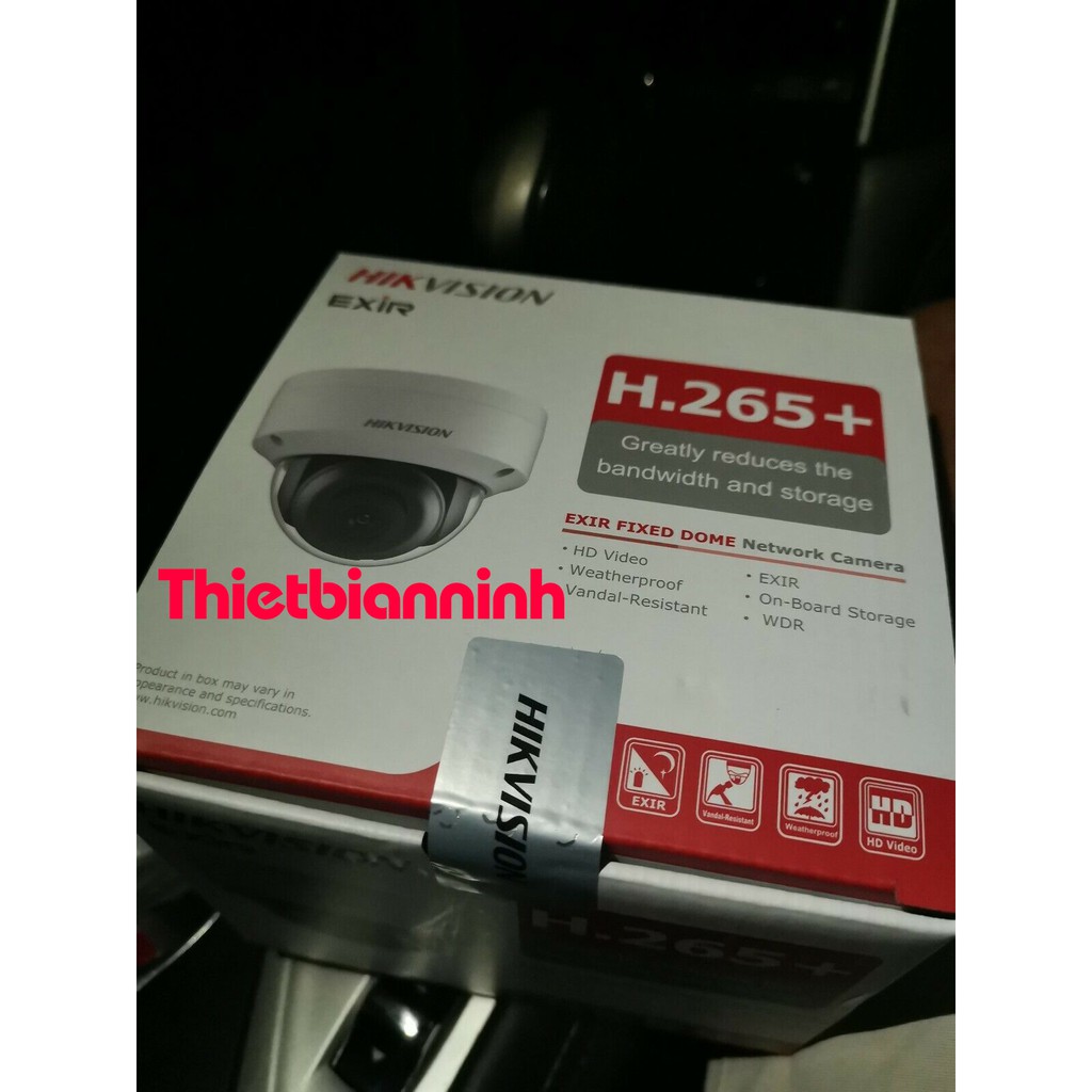 Camera IP Dome Hikvision 2MP DS-2CD2121G0-I HD 1080 - Hàng chính hãng bảo hành 24 tháng