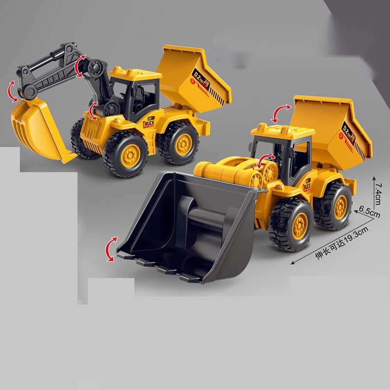 ĐỒ CHƠI MÔ HÌNH XE CÔNG TRÌNH CHẠY 210-19