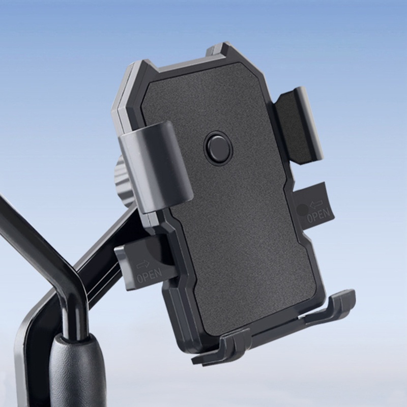 Giá Đỡ Điện Thoại Kiêm Sạc Không Dây Có Thể Điều Chỉnh Cho Xe Đạp / Xe Máy