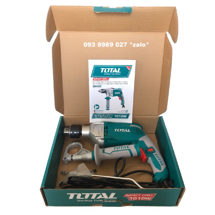 MÁY KHOAN BÚA TOTAL 1010W TG111136E