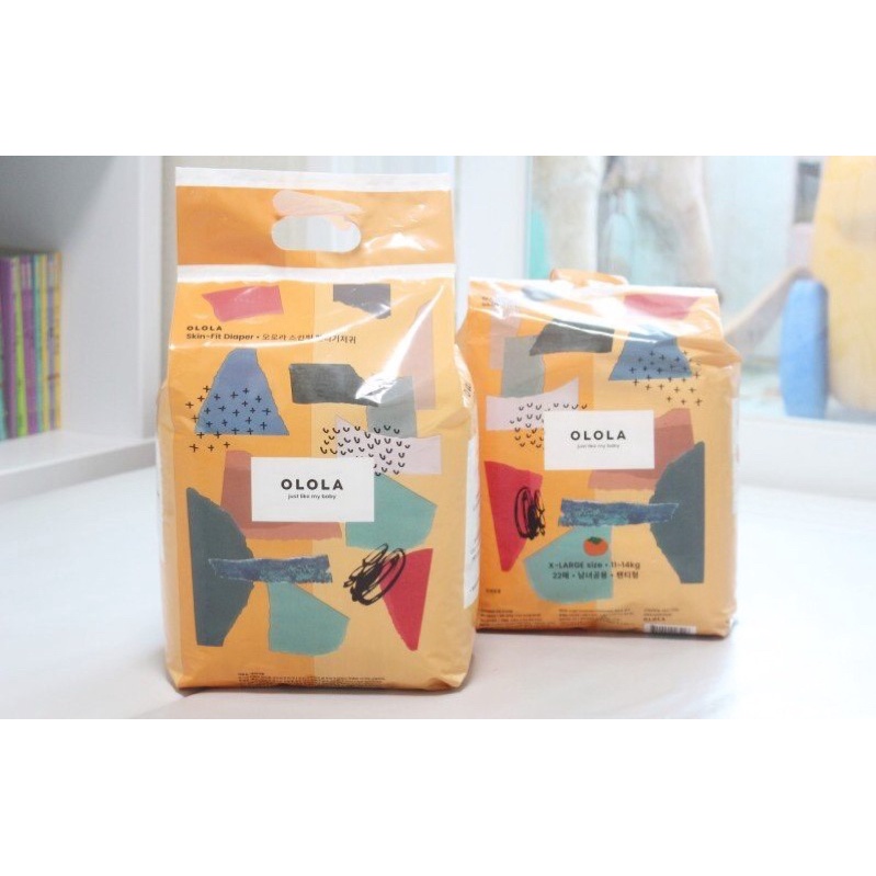 [KÈM QUÀ TẶNG]Combo 3bịch Tã/Bỉm Quần OLOLA SkinFit Size XL22 Hàn Quốc Cho Bé 11-14kg,Mỏng Nhẹ,Mềm Thoáng,Thấm Hút Nhanh