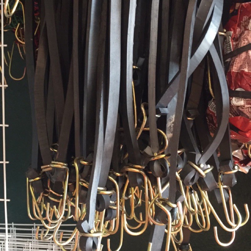 Dây ràng buộc hàng 3 loại (dây thái,dây bẹ xanh,dây cao su đen)