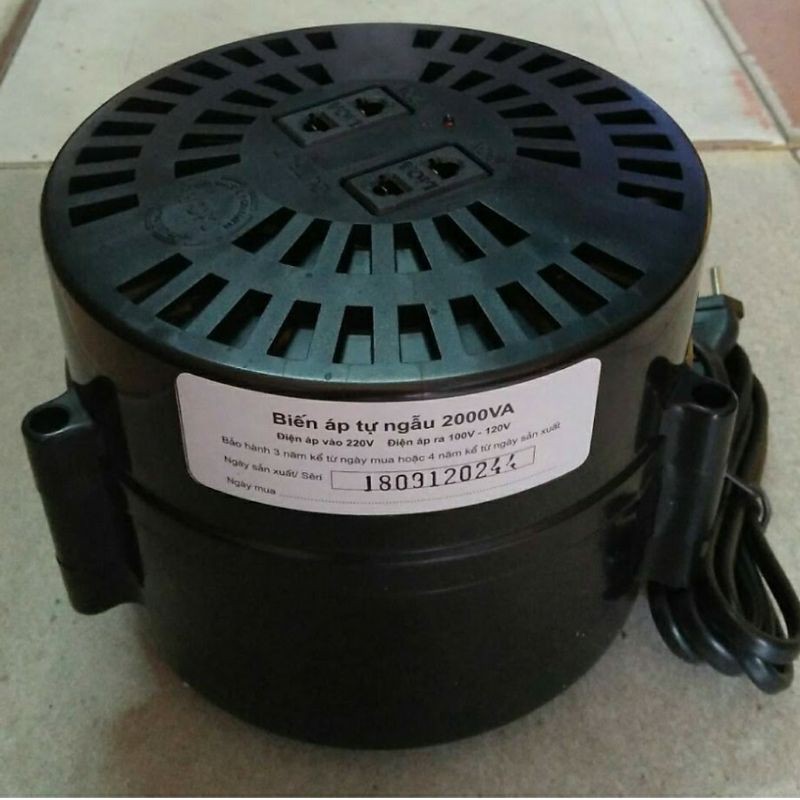Bộ đổi nguồn LIOA từ 220v sang 100-110v