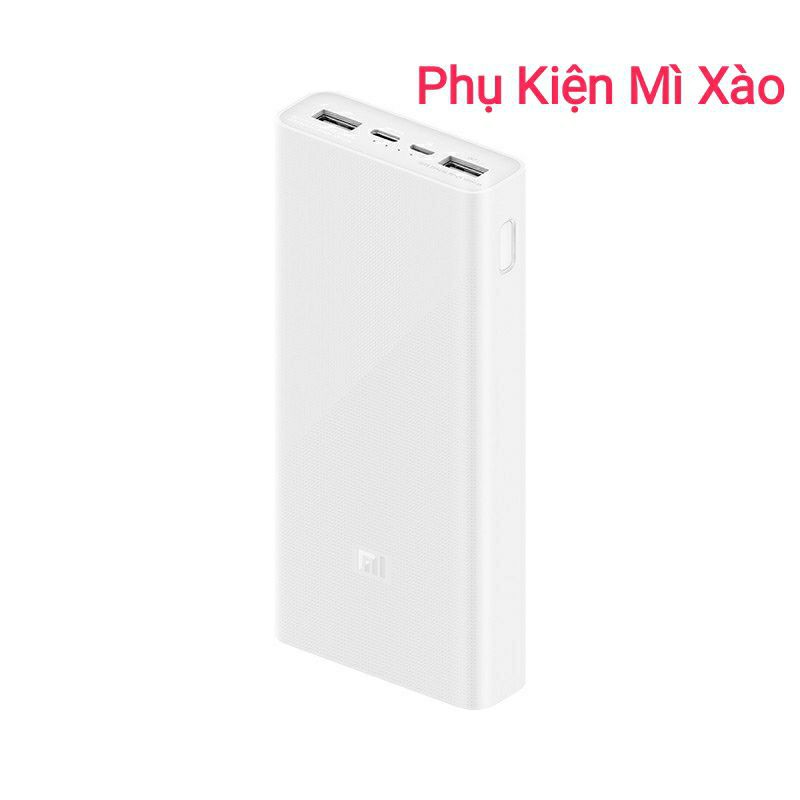 Pin sạc dự phòng Xiaomi gen 3 20000mAh- Hàng chính hãng