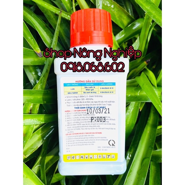 DAIWANTIN 5.0EC 10ml, sản phẩm sinh học phòng trừ côn trùng cho cây.