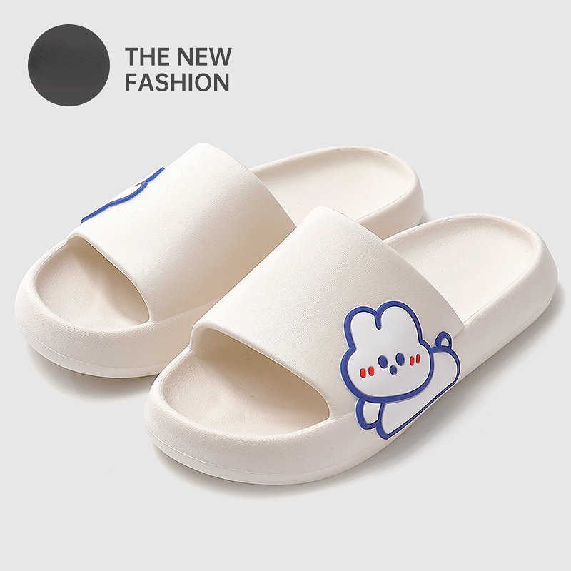 Dép Đi Trong Nhà Tắm Chống Trượt Kiểu Dáng Hoạt Hình Dễ Thương Cho Cặp Đôi