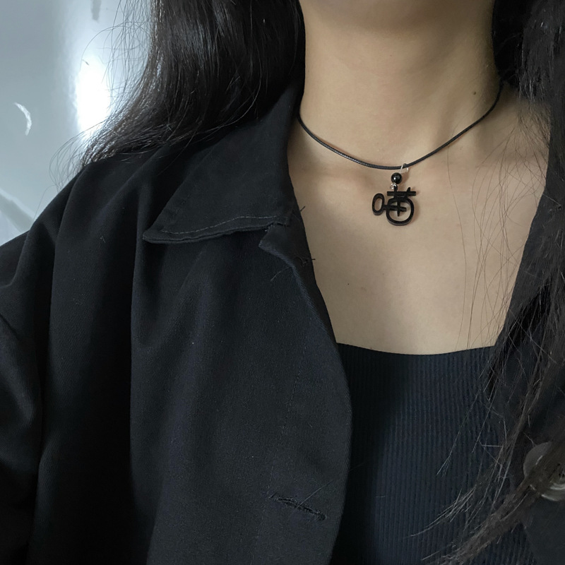 Dây Chuyền Mặt Hình Mèo Dễ Thương Thời Trang Unisex 23584