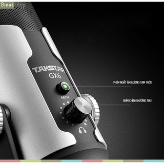 Takstar GX6 USB - Micro Thu Âm Cho Streamer