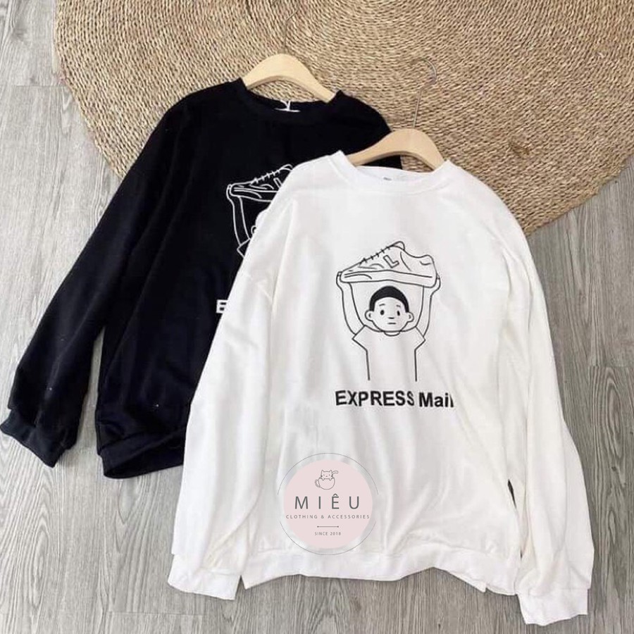 Áo Nỉ Express Freesize MIÊU STORE