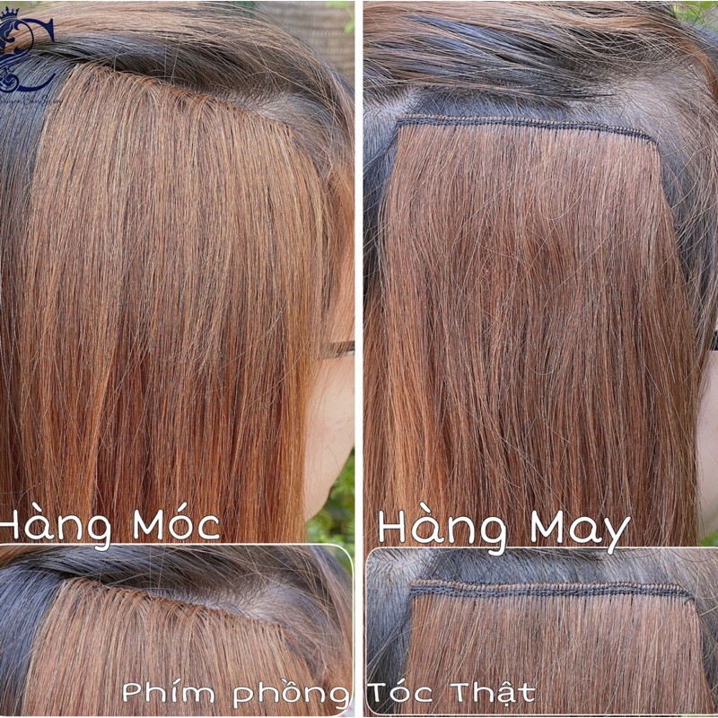 &lt;Hàng May&gt; Phím Phồng Tóc Thật cao cấp (1cặp)