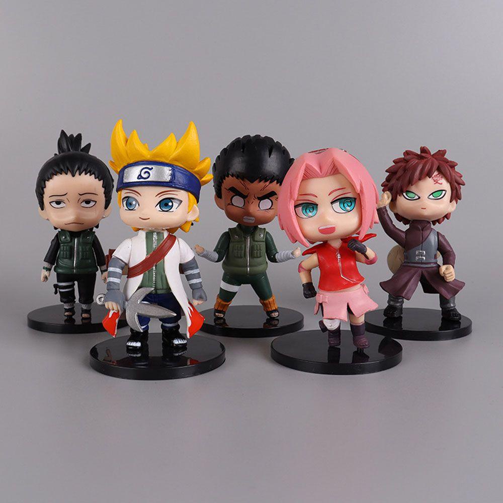 Bộ 5 Mô Hình Nhân Vật Trong Naruto Dùng Trang Trí