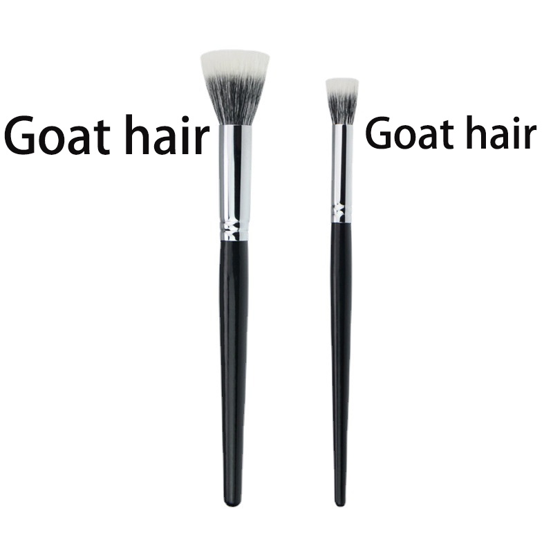 Cọ Trang Điểm Hai Lớp Tự Nhiên Dùng Tạo Khối/Má Hồng/Bắt Sáng/Tạo Khối