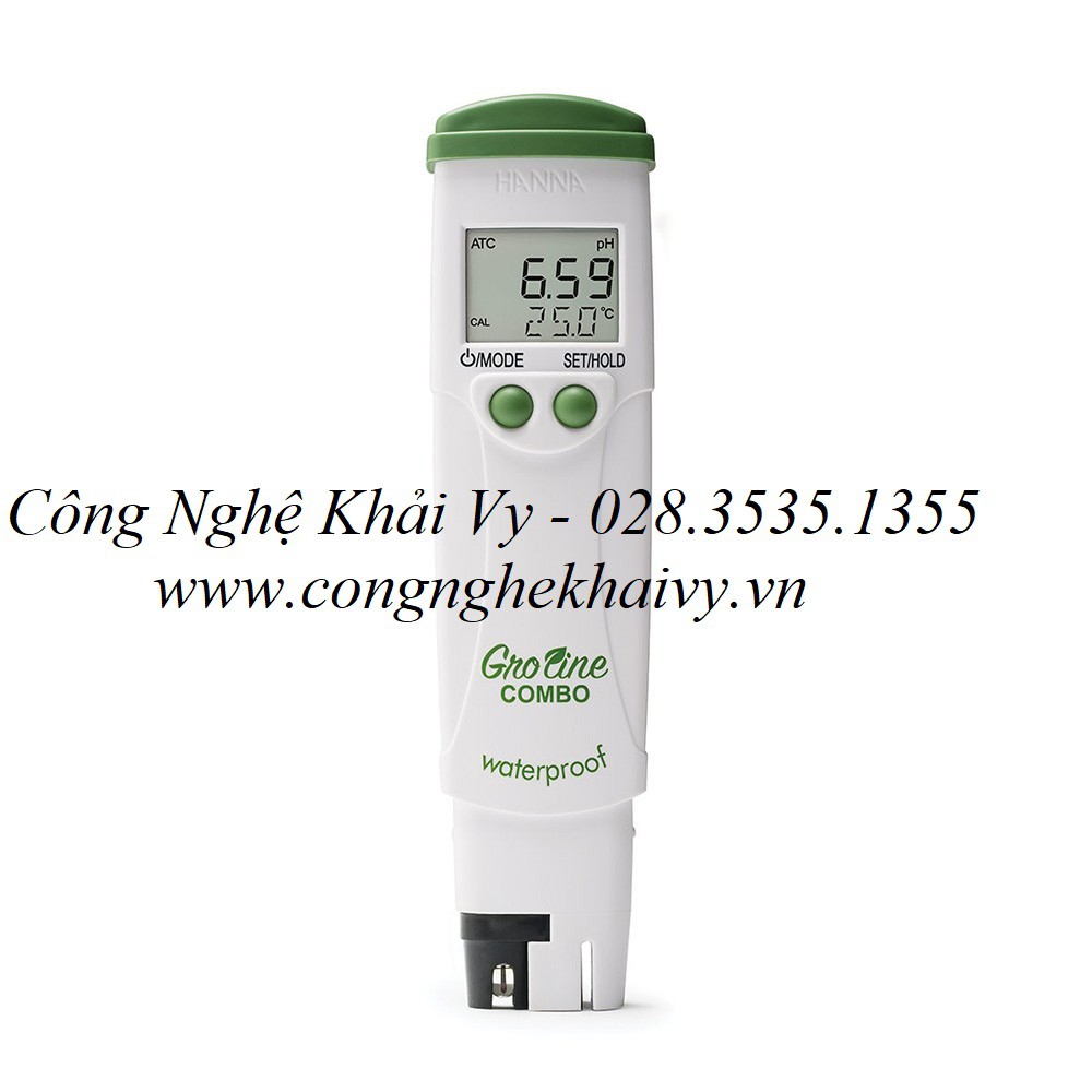 Bút đo pH/EC/TDS/Nhiệt độ Gro Line chống thấm nước trong thủy canh HANNA HI98131