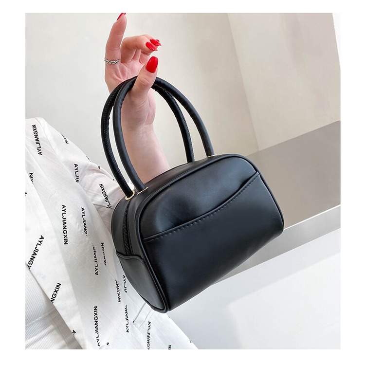 Túi Xách Da Pu JASMIN NOIR Dáng Vuông Nhỏ Đơn Giản Thời Trang Thanh Lịch Cho Nữ