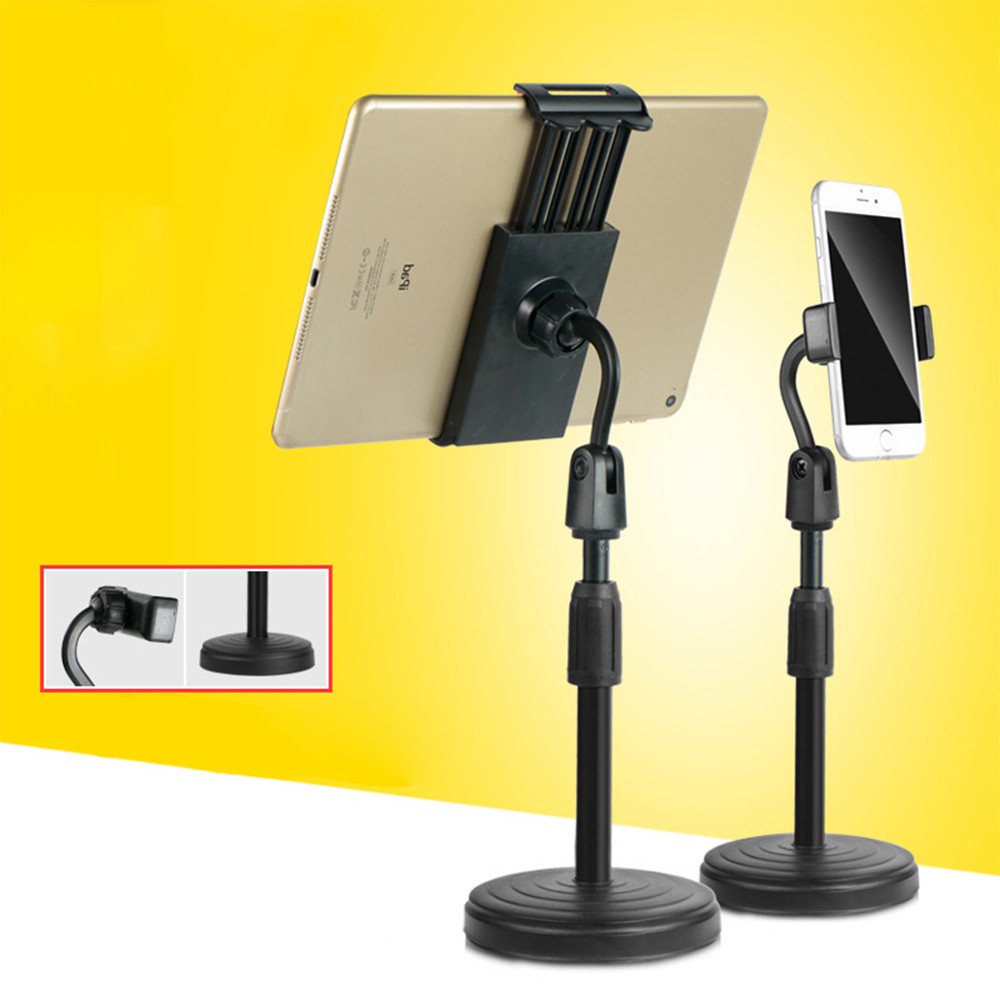 Giá Đỡ Điện Thoại Để Bàn Cho Bé Học Online, Live Tream, Kẹp Điện Thoại Đa Năng