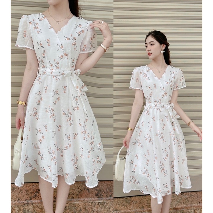 ĐẦM HOA TƠ NHÍ CAM CHÙM