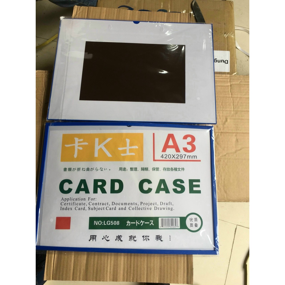Card case chống tĩnh điện A5 A4 A3 châm dùng để đựng tài liệu hoặc treo các loại giấy tờ lên tiện cho việcsửdụng