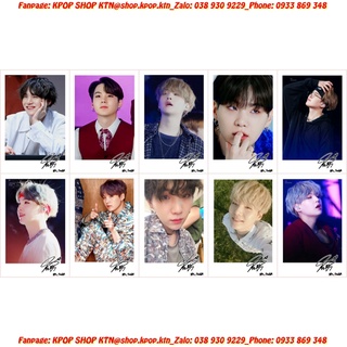 CARD CHỮ KÍ SUGA BTS
