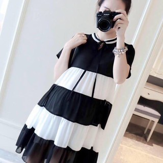 Váy Bầu Voan Lụa Baby Doll VTK22