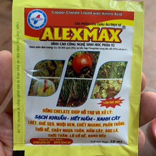 Dung dịch phân bón vi lượng đồng nước Alexmax 10ml từ Châu Âu