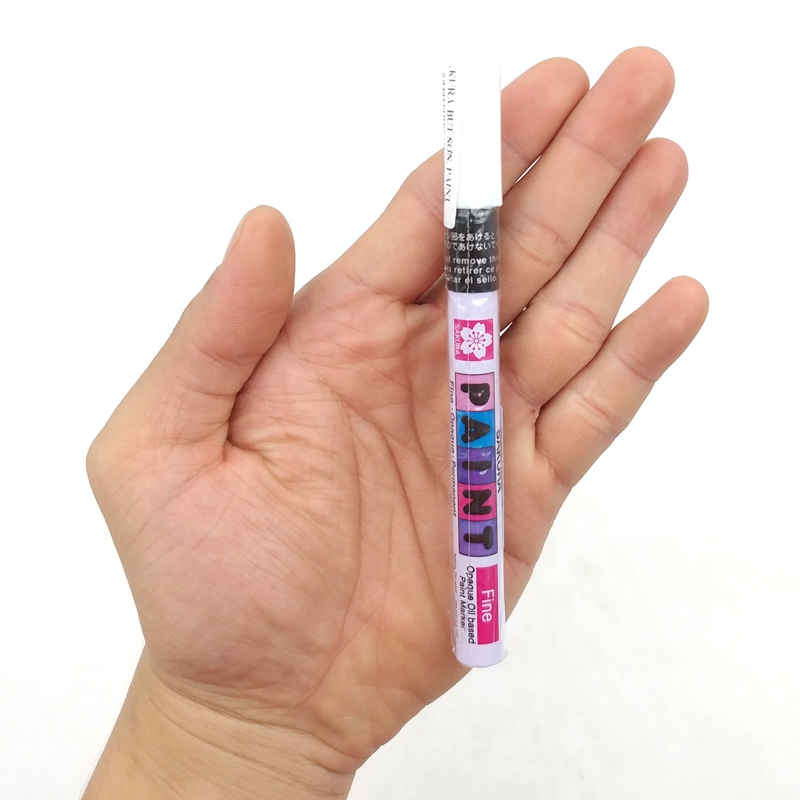 Bút Sơn Sakura Paint Marker Fine 1.0mm - Màu Đen